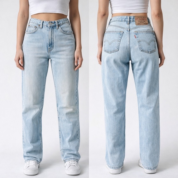 Levi's Denim - Levi’s 550 Relaxed Fit Light Wash Vintage Jeans W29 L30